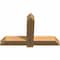 Ekena Millwork Eugene Smooth Timber Gable Bracket, Western Red Cedar, 48"W x 30"H x 5 1/2"D x 5 1/2"F, 15/12 Pitch GBW048X30X0606EUG00SWR - alternate 5